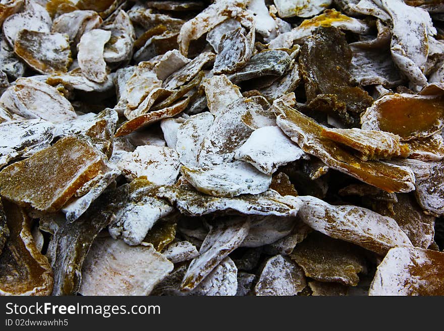 Dried sweet potato