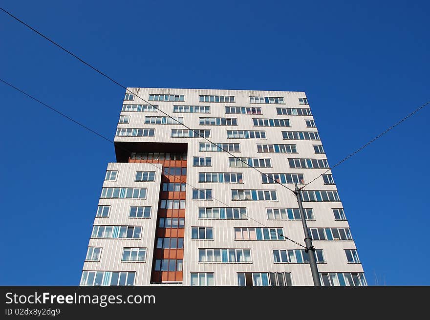 Modern white building