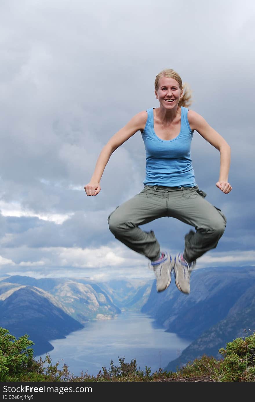 Fjord jumping