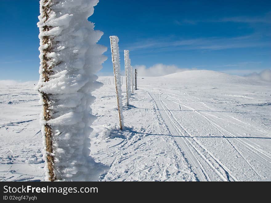 Mountain navigation sticks