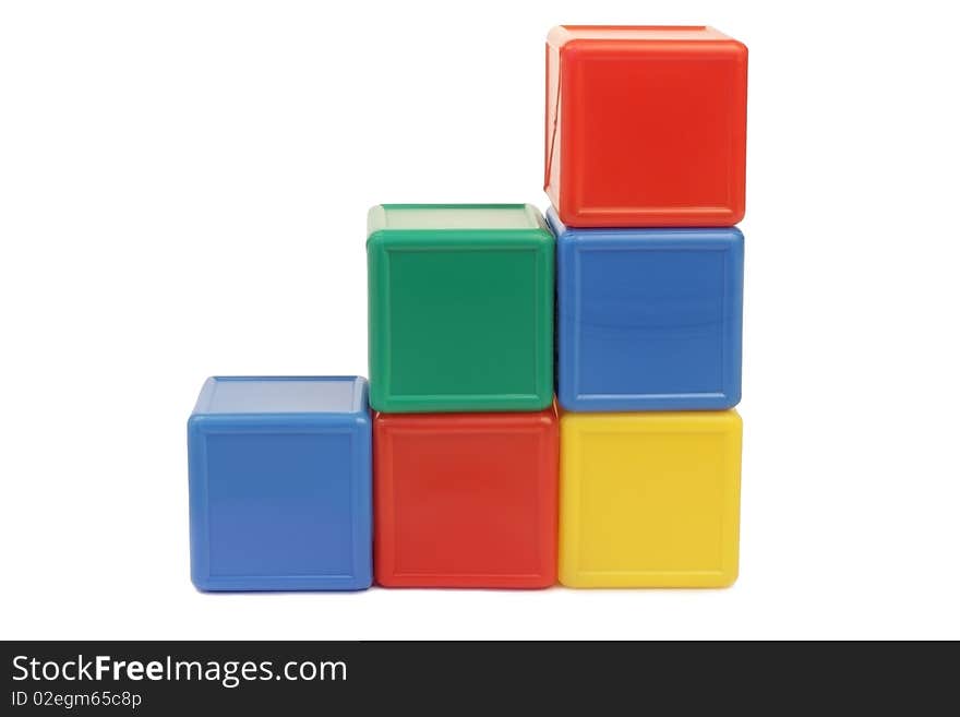 Colored cubes