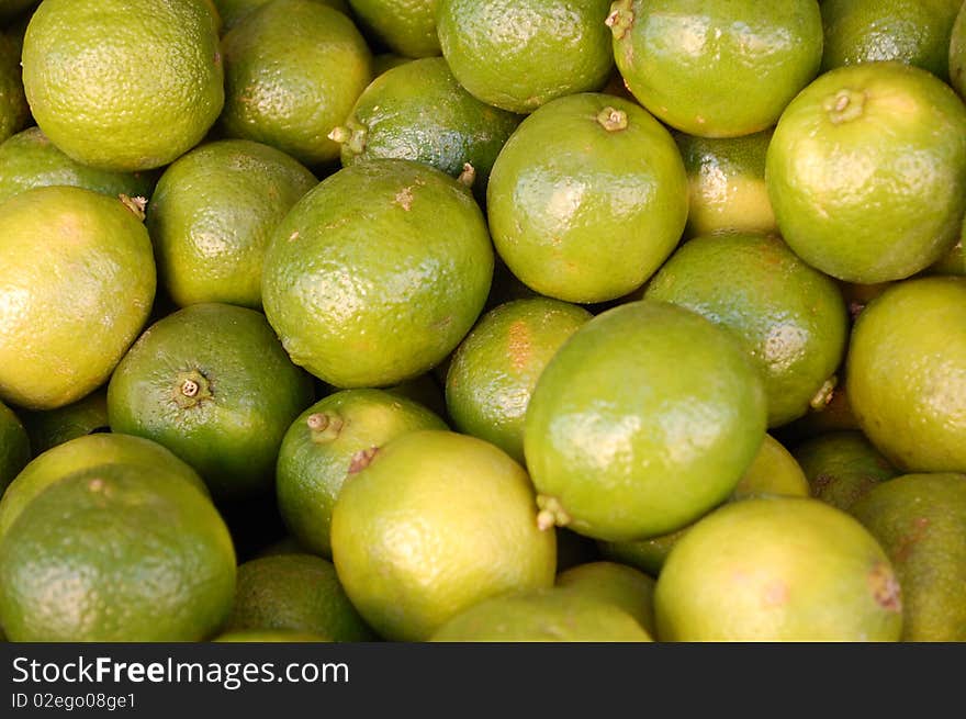 Green fruit on the Market