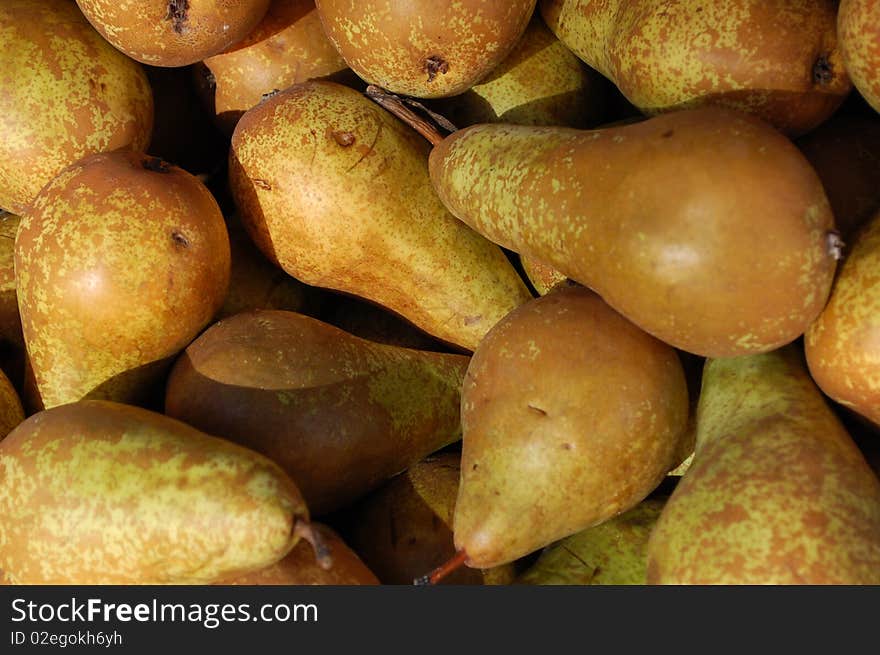 Green fruit on the Market