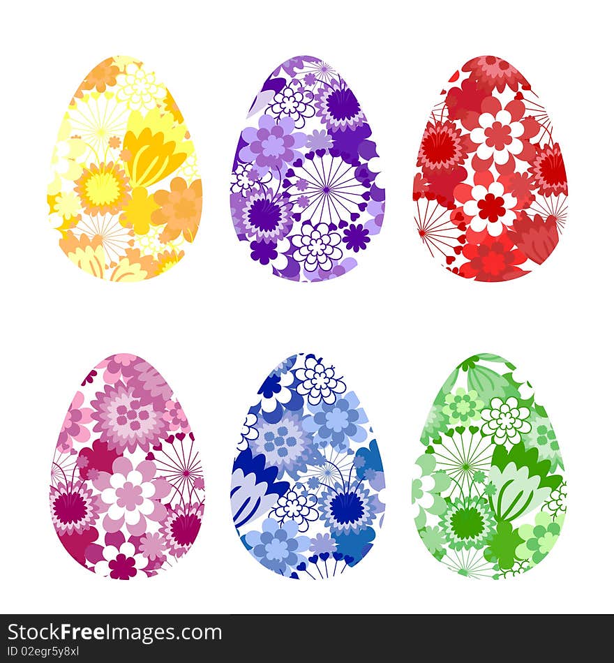 The Peaster egg. The Varicoloured egg with drawing.