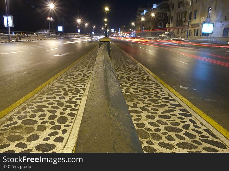 Street at night