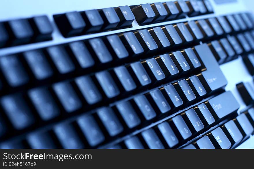 Dark keyboard background