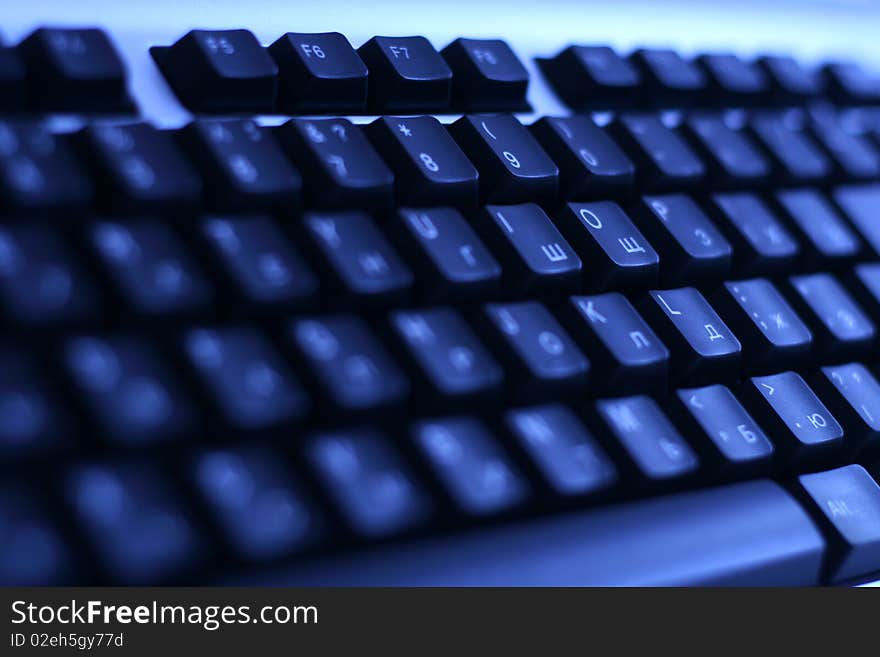 Dark Keyboard Background