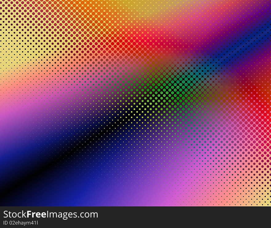 Abstract dots  background. Halftone.