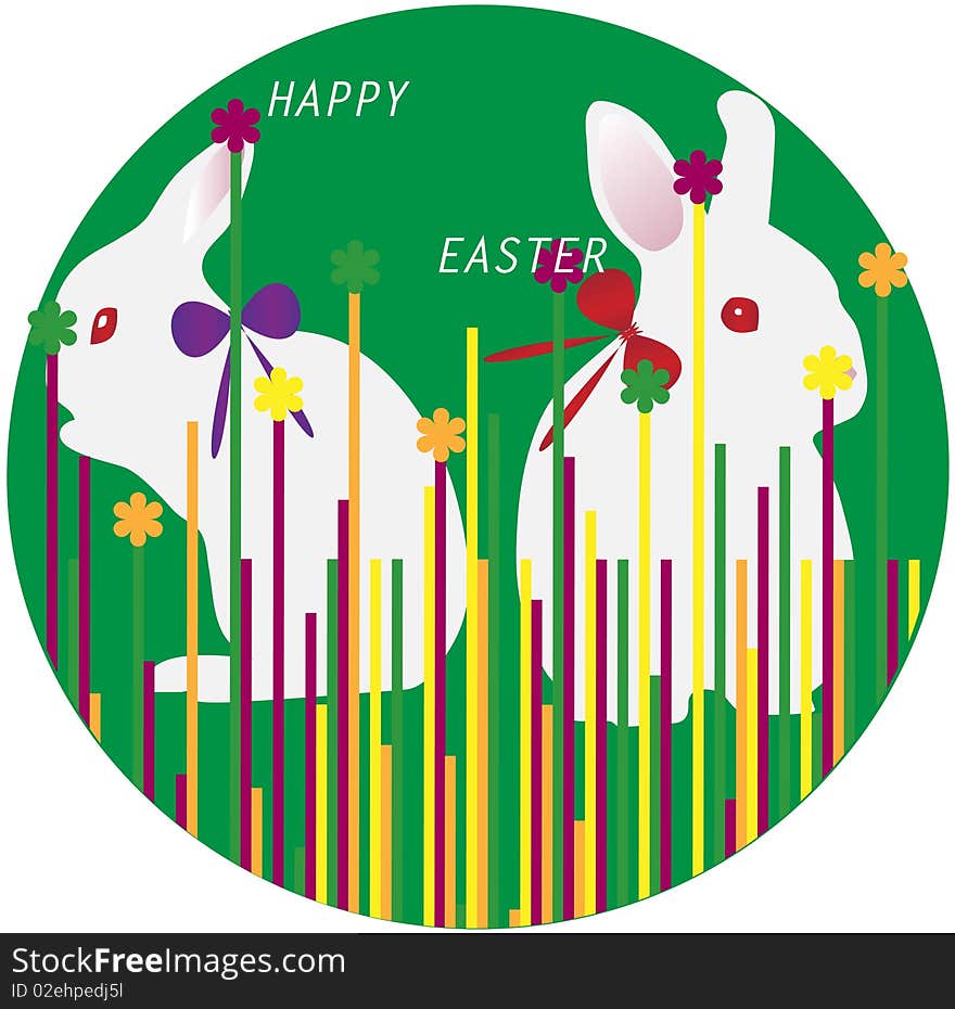 Vector illustration of symbol for easter. Vector illustration of symbol for easter