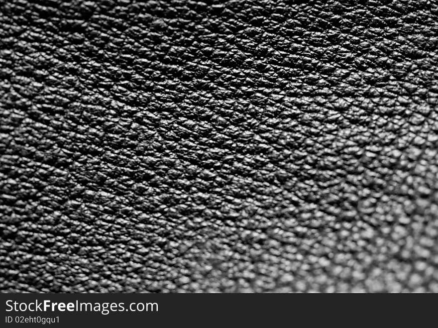 Leather Texture: Black. Macro photography. Leather Texture: Black. Macro photography.