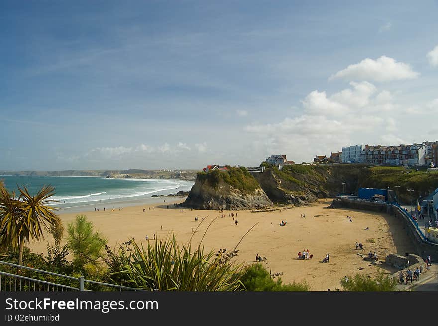 Landscape of towan beach