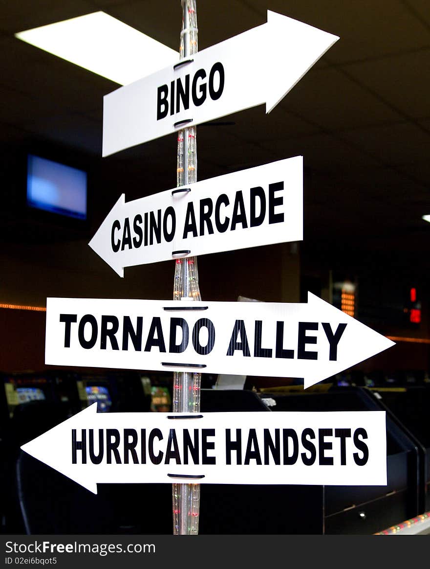 Bingo Arcade Sign