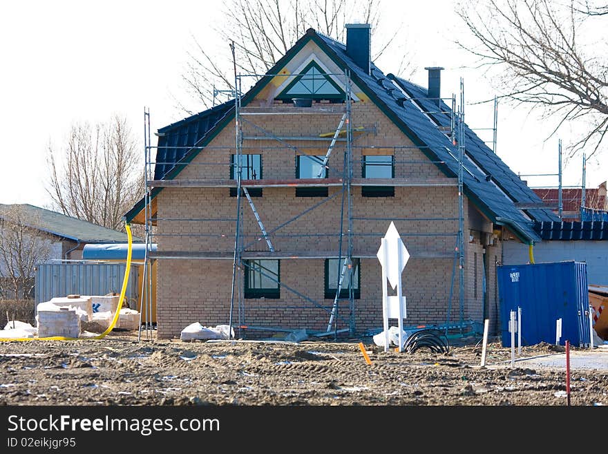 Scaffolding at your own house. Scaffolding at your own house