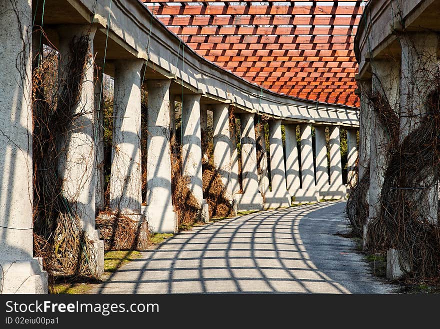 Historic archway