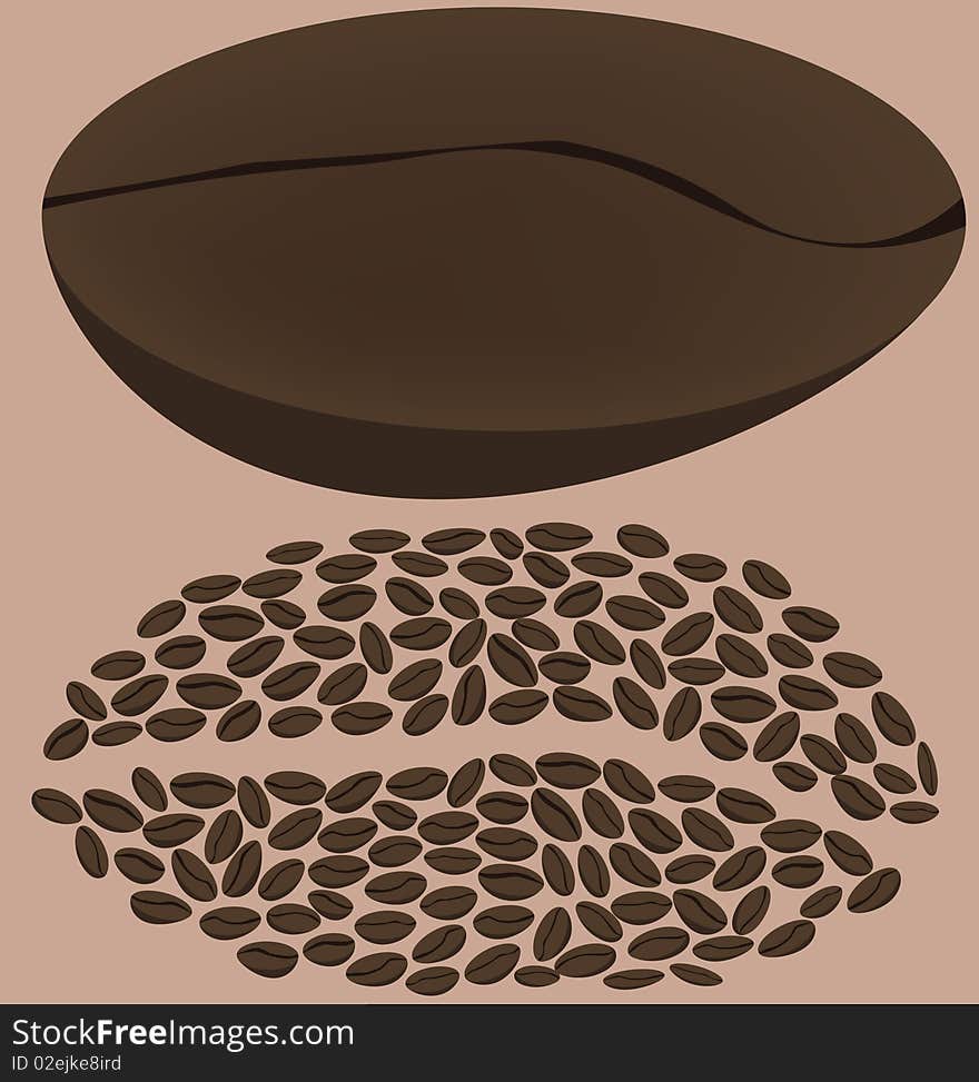 Coffee grains