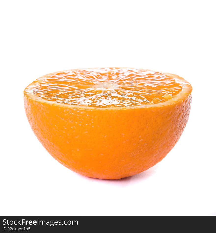 Orange isolated on white background