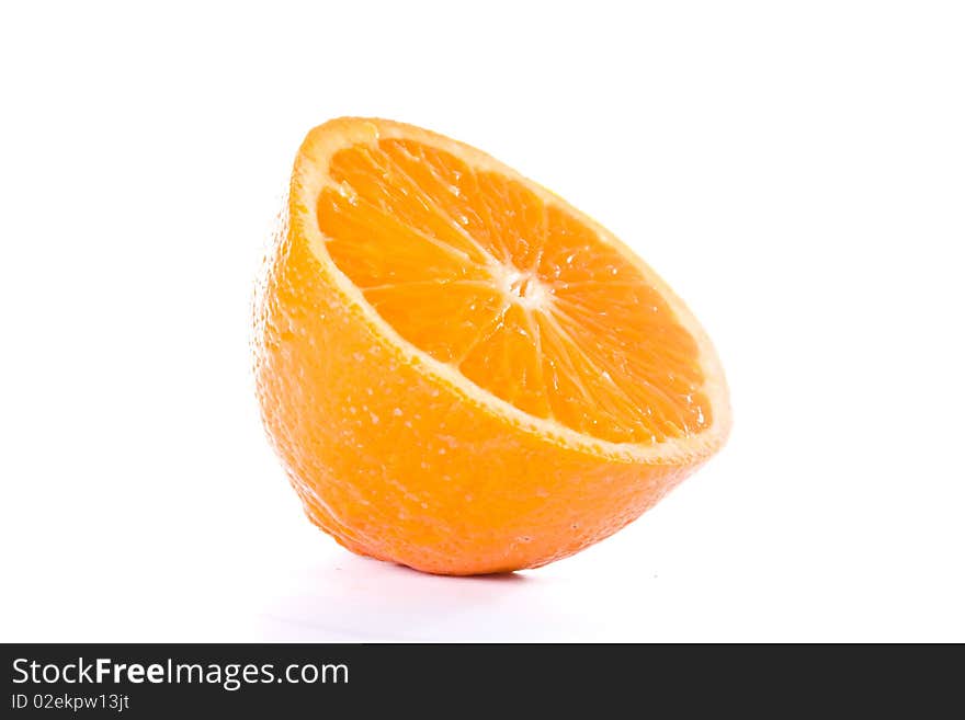 Orange isolated on white background