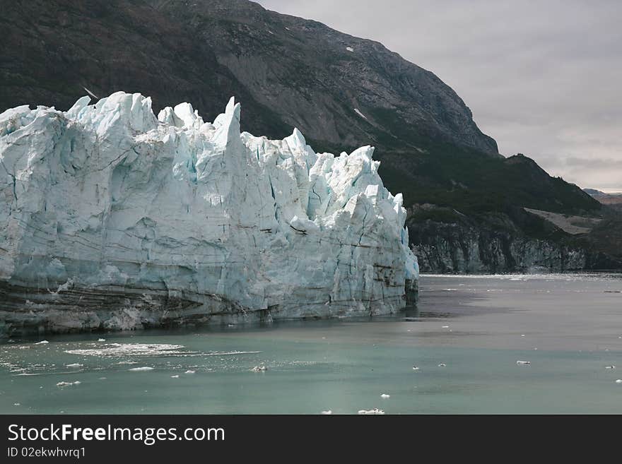 Cruising the Alaskan Fjords in the summertime. Cruising the Alaskan Fjords in the summertime