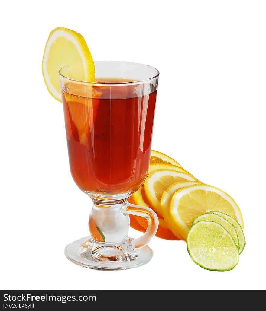 Tea with citrus