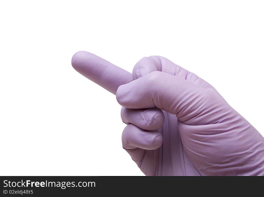 Latex Hand Gesture