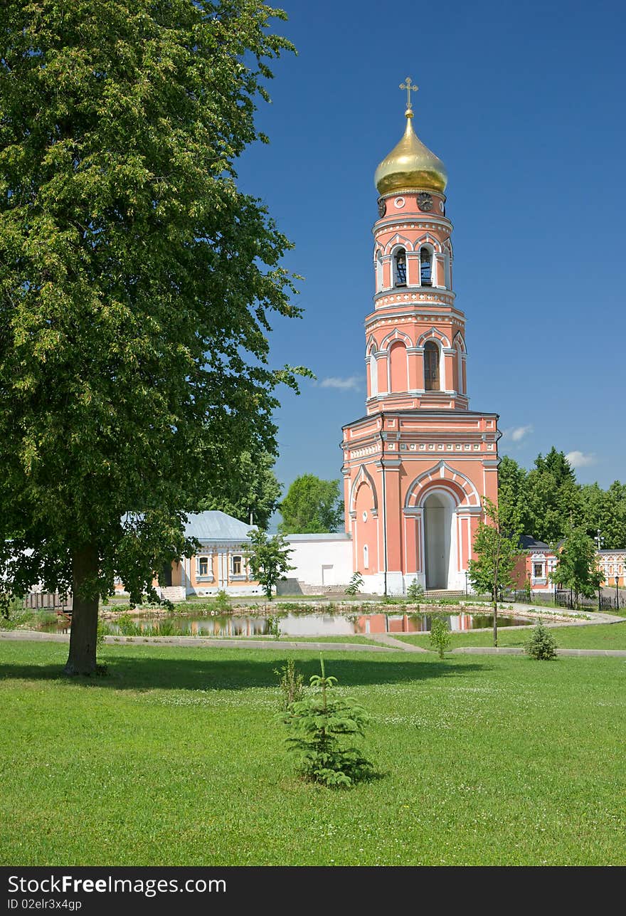 Inside monastery