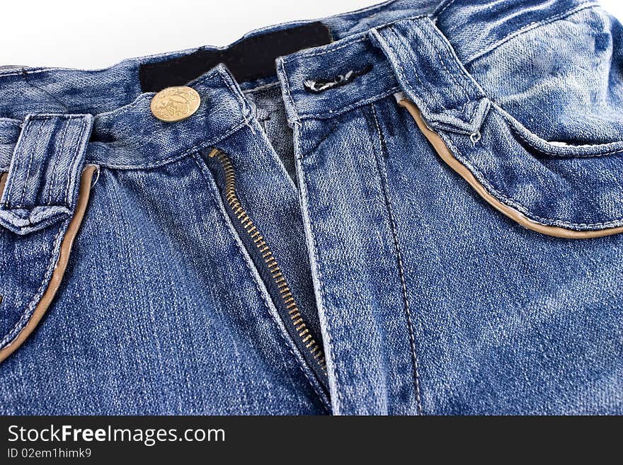 Jeans with pocket