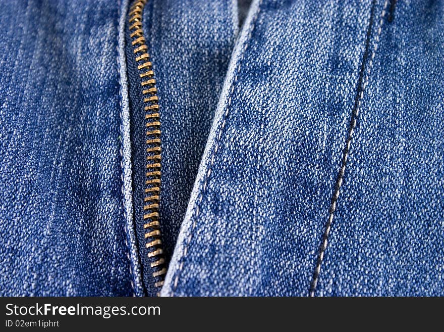 Blue jeans texture ideal for background.