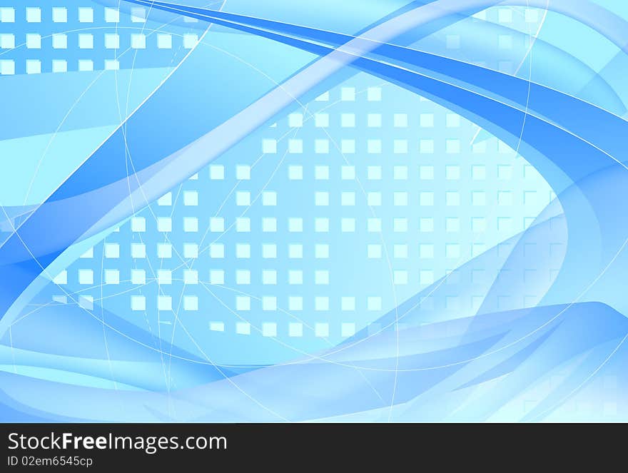 Abstract blue modern techno background. Abstract blue modern techno background