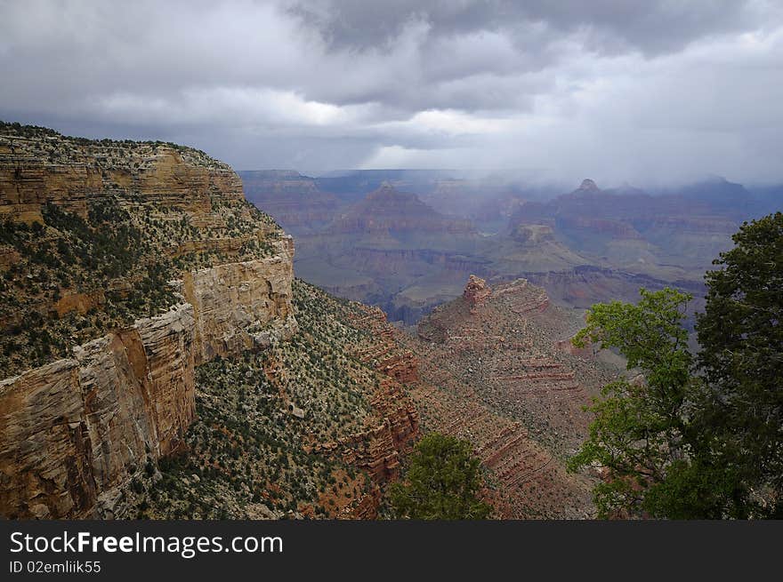 Rock formations in grand canyon national park. Rock formations in grand canyon national park