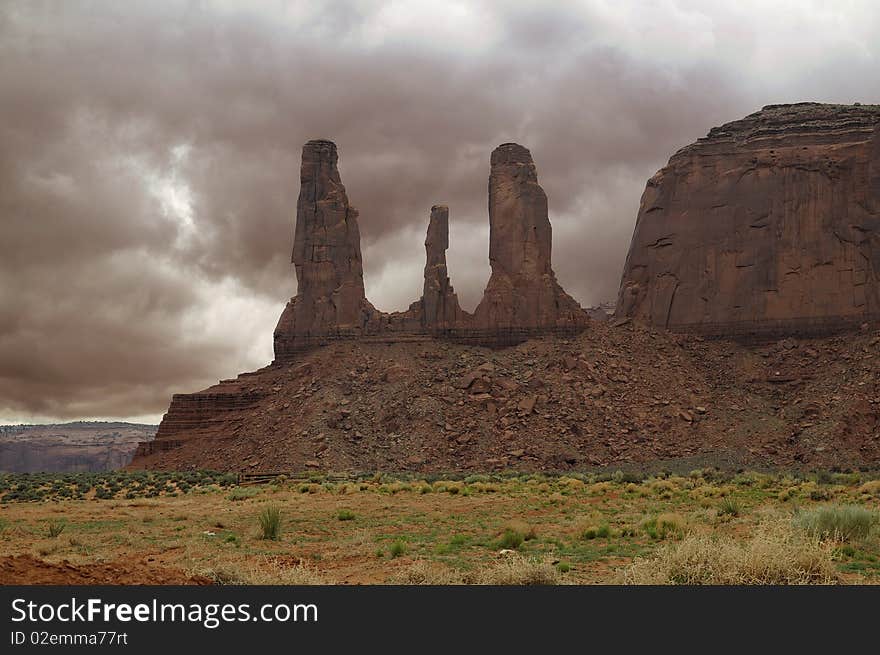 Monument Valley Formations