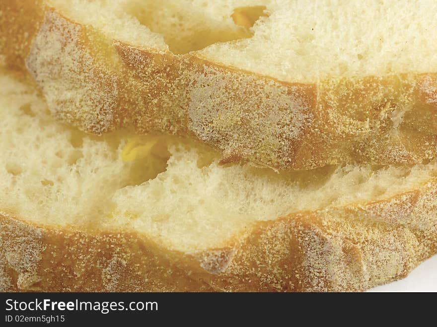 A bread close up shot