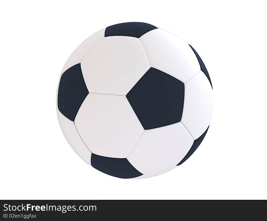 This picture shows a soccer ball