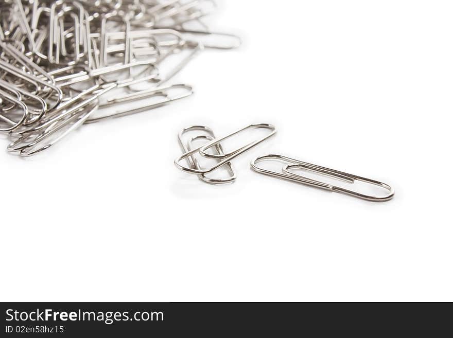 Paper Clips Closeup