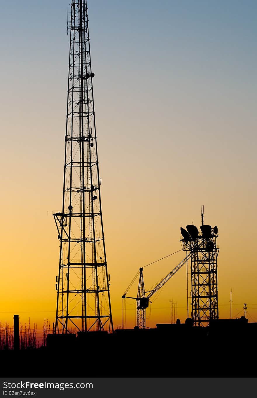 Cell tower construction