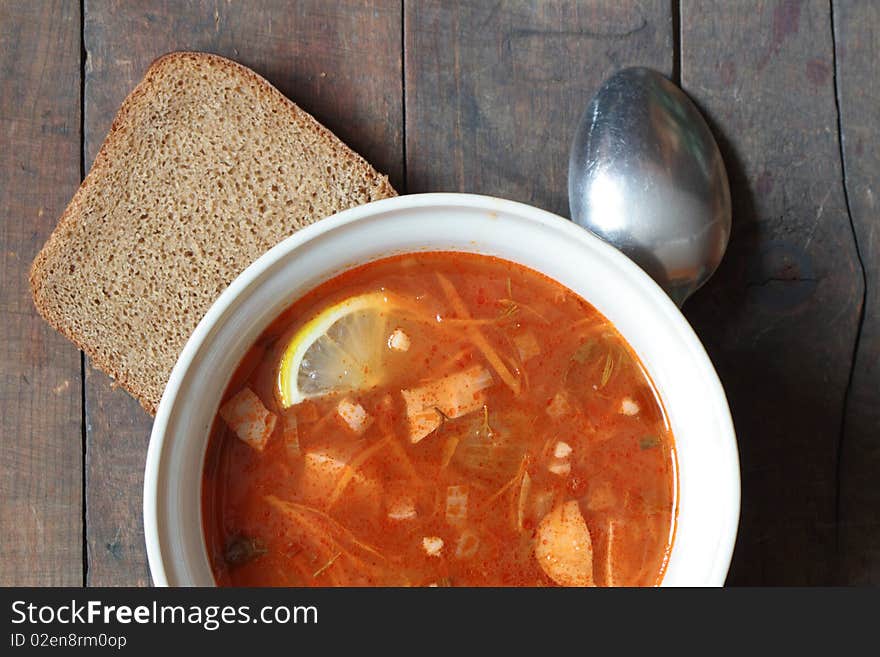 Soup And Bread