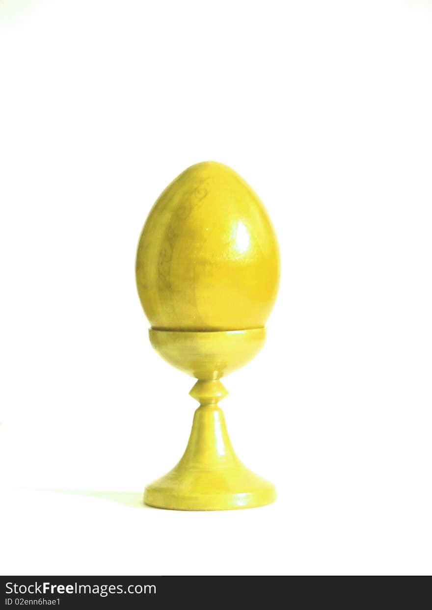 Yellow Easter egg