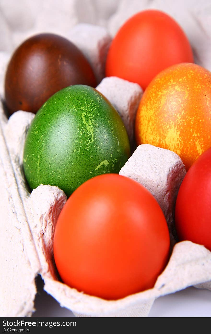 Colorful eggs