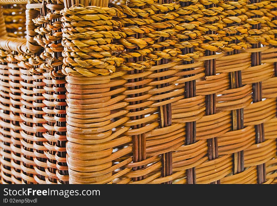 Texture of old wicker basket. Texture of old wicker basket.