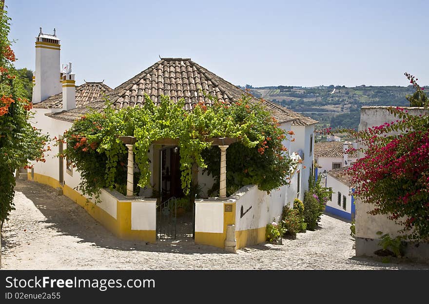 Typical House, Obidos.