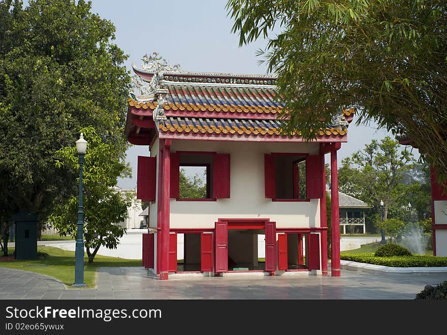 Chinese style house