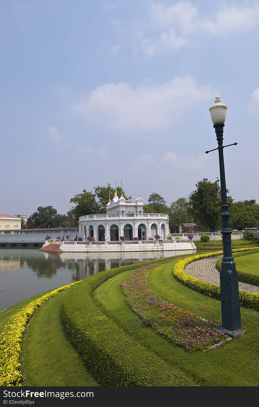 Bang Pa-In Royal Palace, also known as the Summer Palace, is a palace complex formerly used by the Thai kings