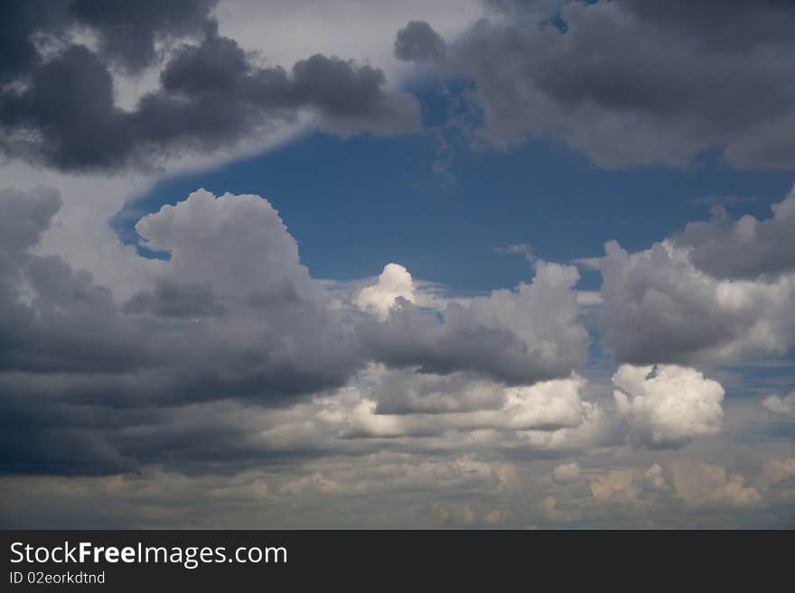 Sky nature weather cloud space air