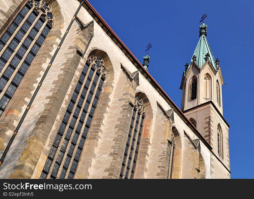 Church of Saint Maurice,Kromeriz world heritage si