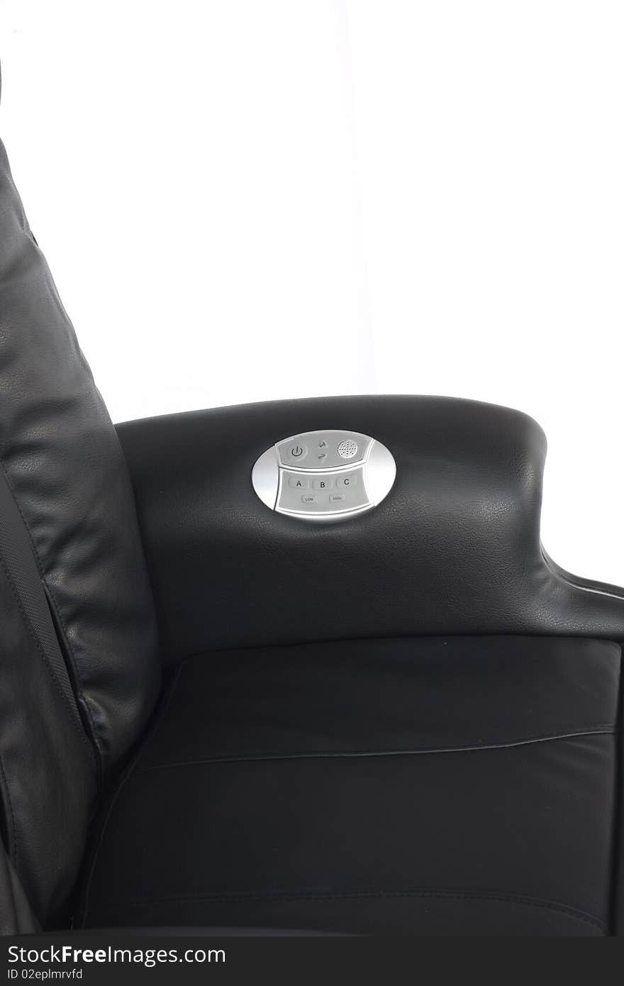 Massage chair close up