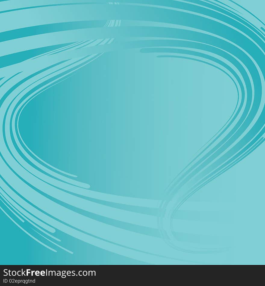 Abstract background in blue color