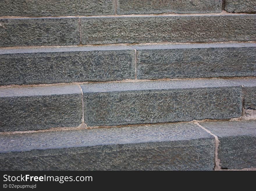 Sacra di San Michele Abbey, Italy; steps with more of 1000 years of memory. Sacra di San Michele Abbey, Italy; steps with more of 1000 years of memory