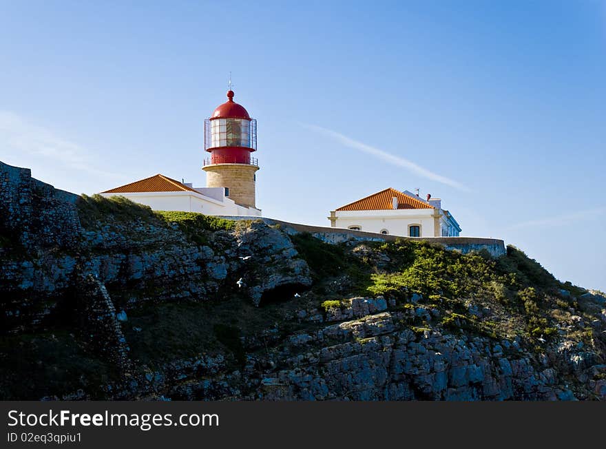 Lighthouse Of Cabo De SÃ£o Vicente, Algarve