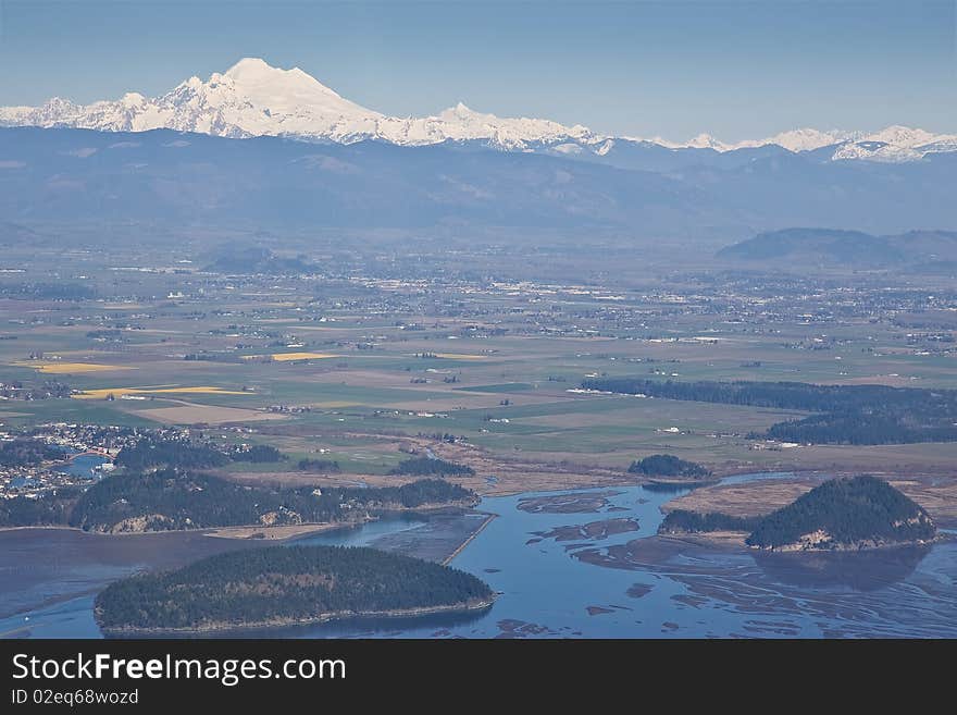 Skagit Valley Aerial View