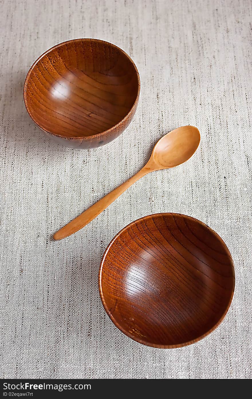 Wooden bowls