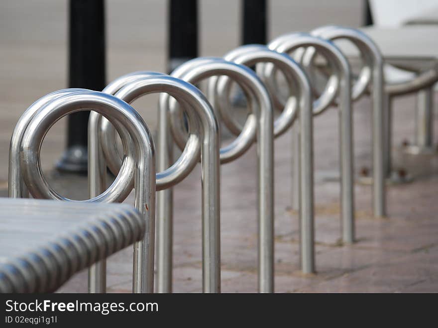 Bench And Posts